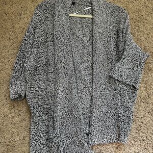 Banana Republic Black and White Cardigan XS